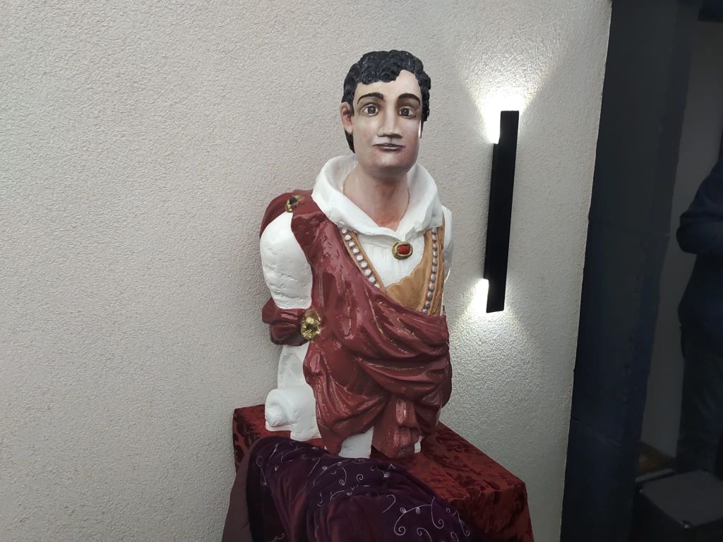 Historic Lord Byron Figurehead Returns to Seascale