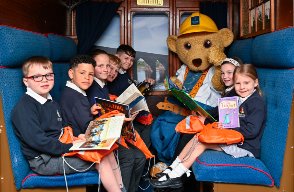Historic Railway Carriages Find New Life in Carlisle School Library Project