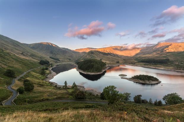 Hot Weather Causes Water Levels To Fall At Haweswater And Thirlmere Reservoirs