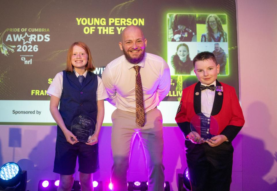 Inspiring Young Achievers Honoured At Pride Of Cumbria Young Person Of The Year Awards