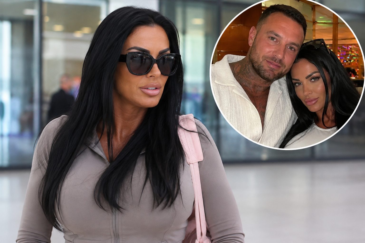 Katie Price Flies to Dubai Ahead of Husband Lee Andrews Expected Release from Jail