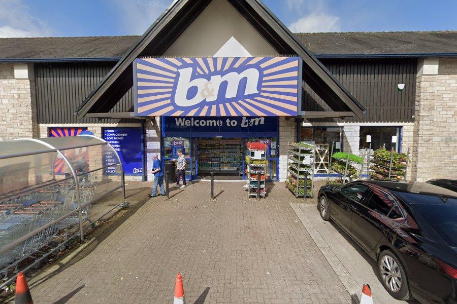 Kendal Man Hid In Bushes After Stealing From B&M Bargains.
