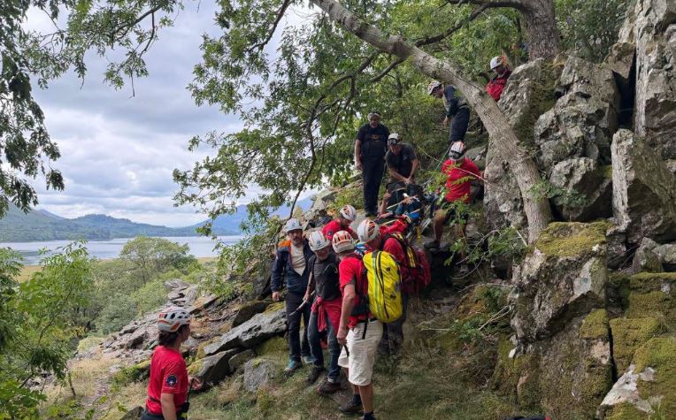 Lake District Climber Rescued After Five Metre Fall