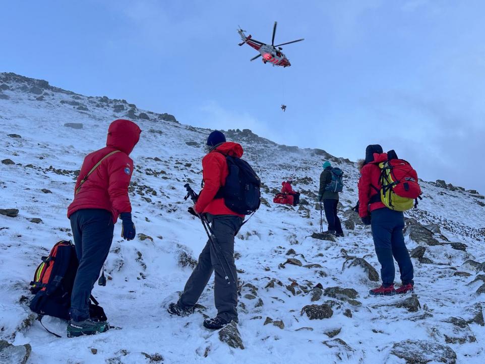 Lake District: Dramatic Helvellyn Rescue After Walker Suffers Head Injury