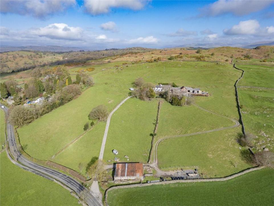 Lake District farm with private tarn and fishing rights goes up for sale