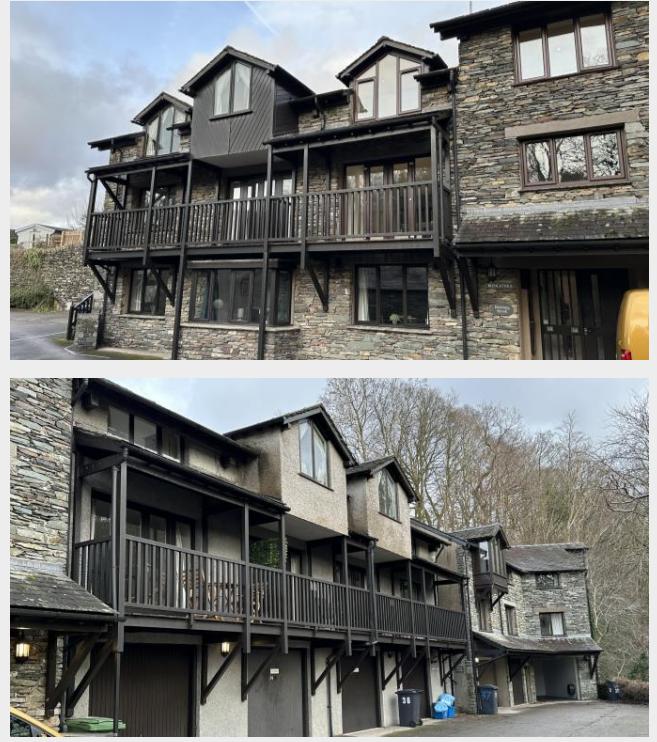 Lake District Holiday Flats In Ambleside Approved For Steel Balcony.