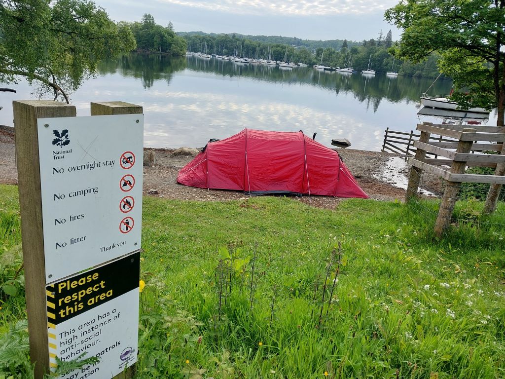 Lake District Patrols Crack Down on Illegal Camping Hotspots