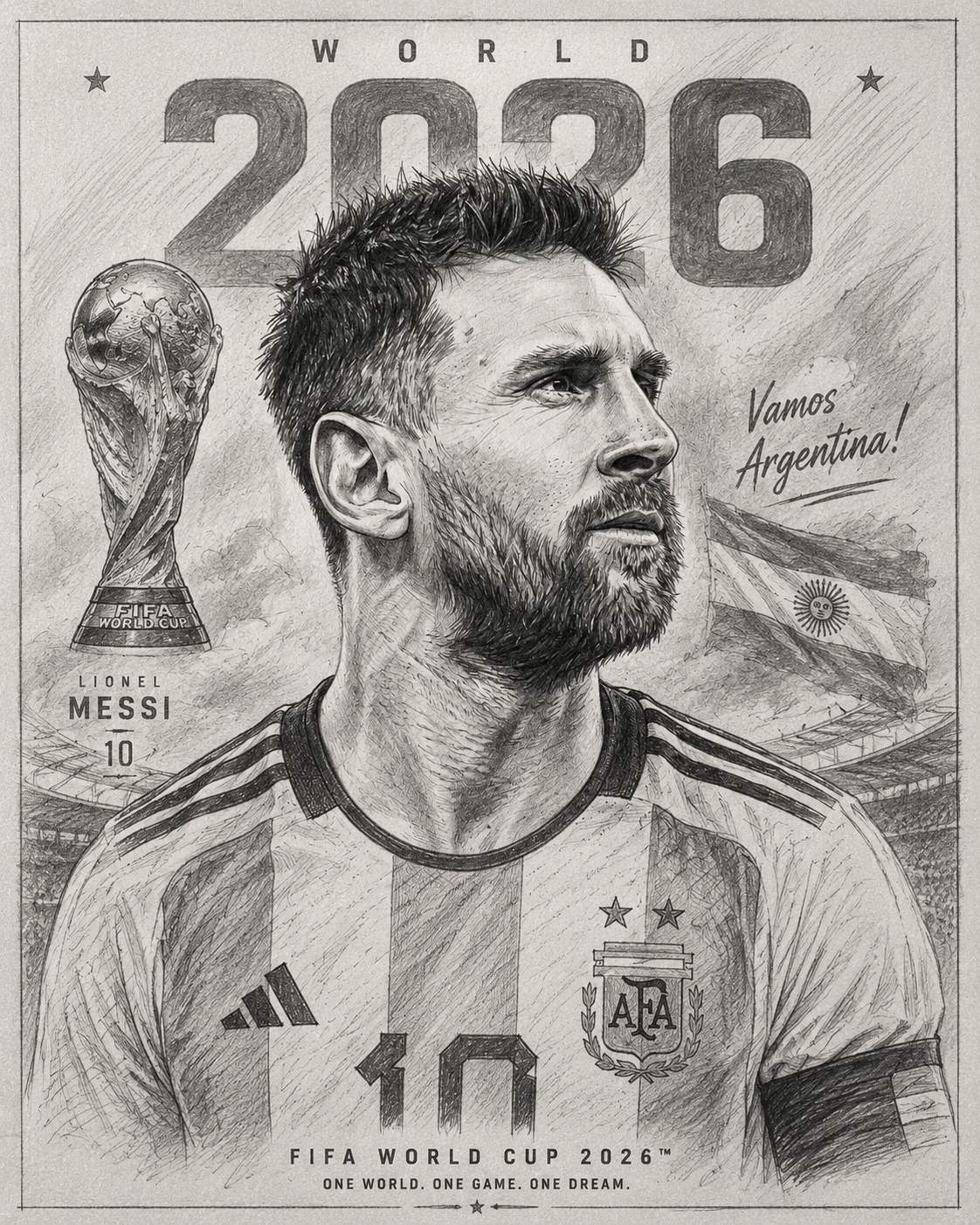 Lionel Messi Comes Off The Bench To Score In Argentina Final World Cup Warm Up Match