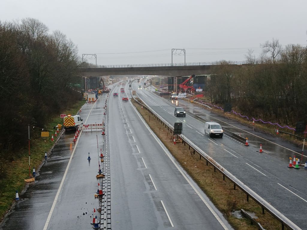 M6 to Close Twice in Early January as Major Rail Bridge Replacement Gets Underway in Cumbria