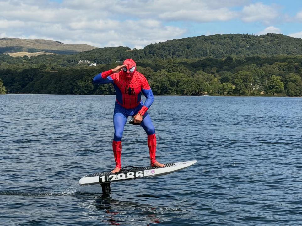 Meet The Bolton Grandad Behind Lake Windermere’s Spider-Man.
