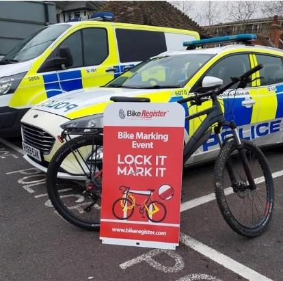 Millom Cyclists Take Part in Safety Event Aimed at Preventing Bike Theft