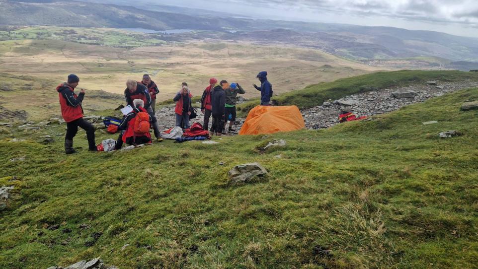 Mountain Biker Rescued After Fall At Walna Scar In Lake District Incident