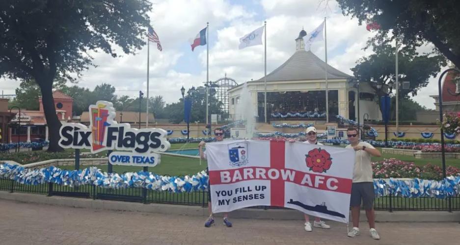 MP Calls For Rethink Over World Cup Restrictions On Barrow AFC Flag