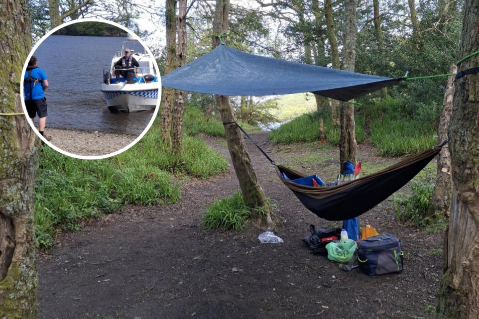 Mystery Camp at Coniston Water Sparks Coastguard Search