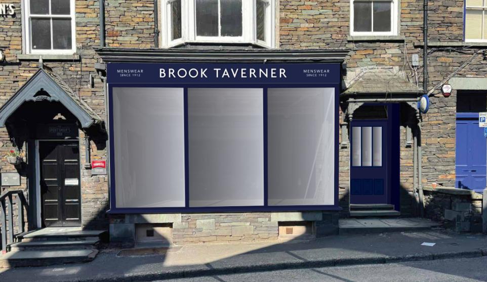 New Shop Sign Approved for Busy Ambleside Shopping Street