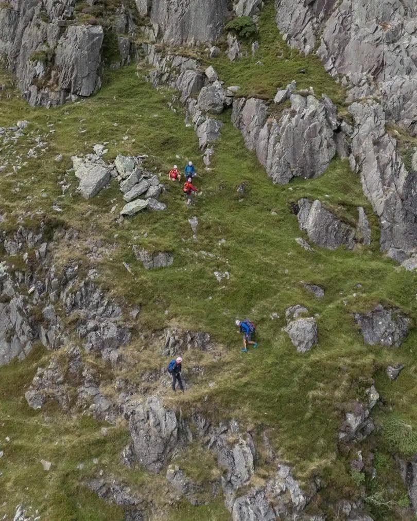 Over-Ambitious' Walker Rescued After Getting Into Difficulty In Lake District.