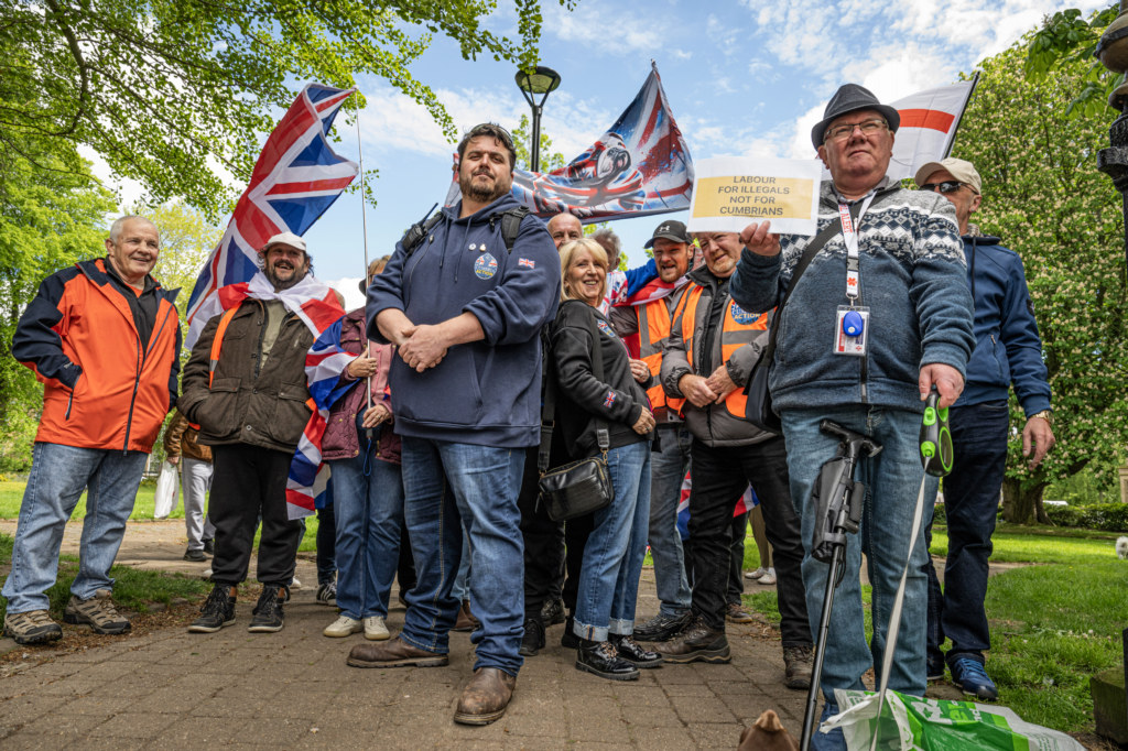 Peaceful Protests Held in Carlisle City Centre