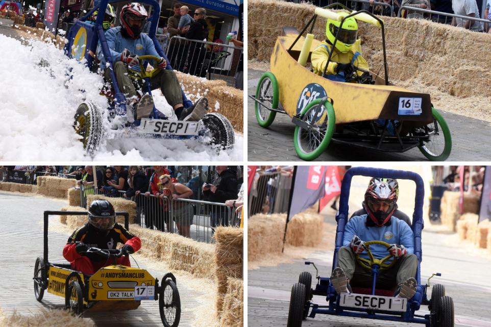 Pictures: Barrow Soapbox Derby Brings Crowds To Dalton Street.