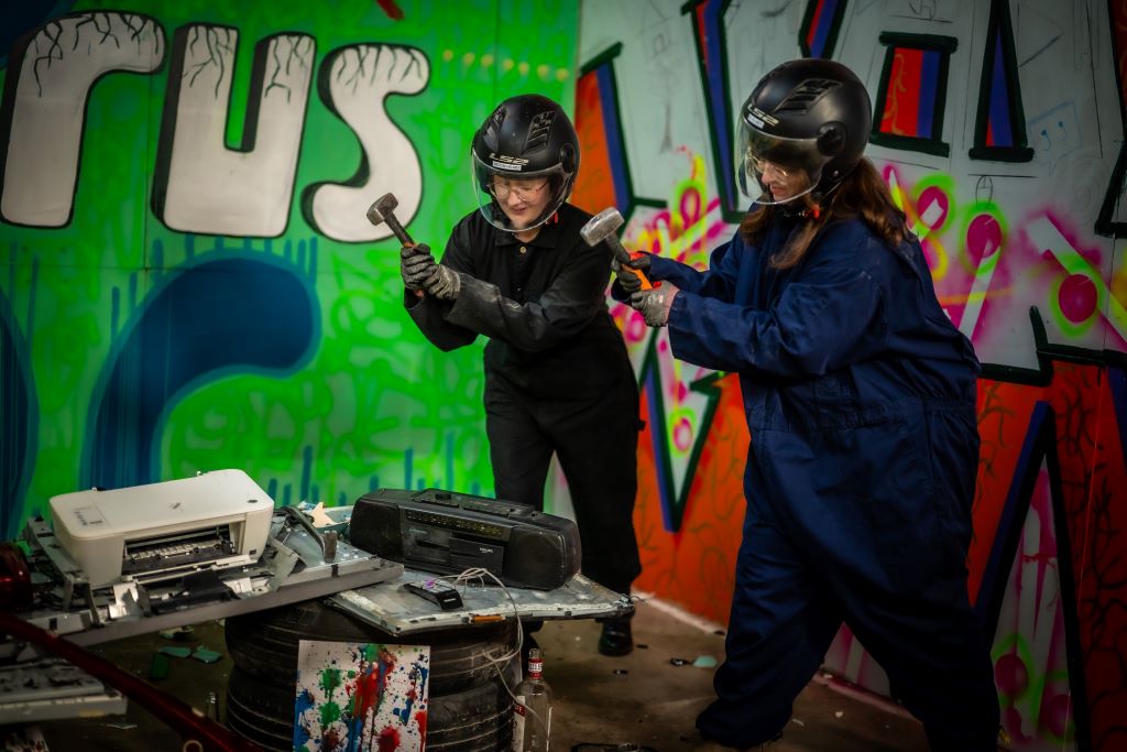 Pop-up “rage room” brings smashing new experience to Cumbria