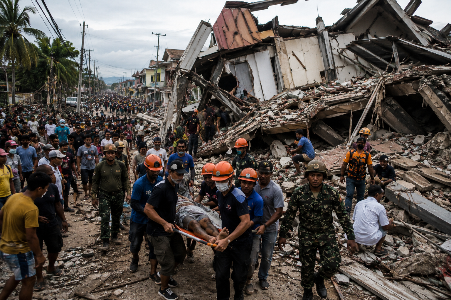 Powerful 7.8-Magnitude Earthquake Kills at Least 19 in Southern Philippines