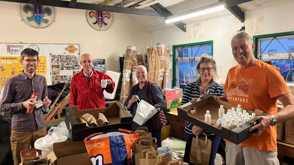 Production Line Lights Up For Ulverston Lantern Festival.