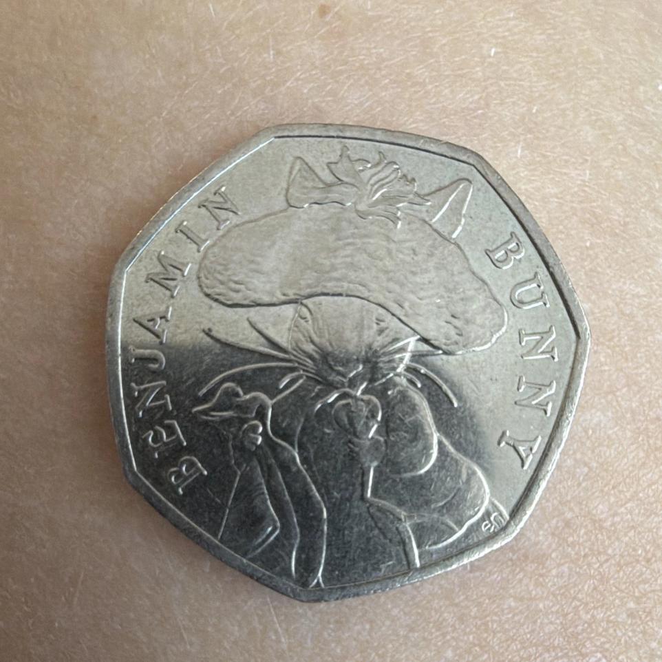 Rare Beatrix Potter 50p Coin Listed Online For £32,000
