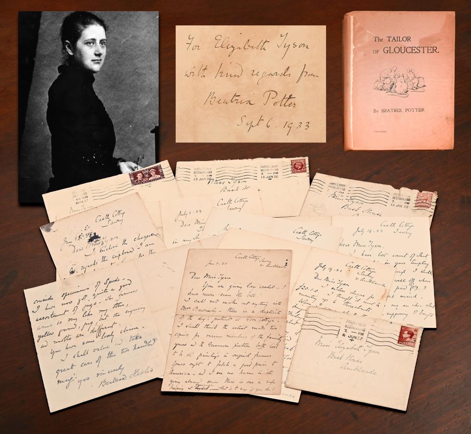 Rare Beatrix Potter Letters from Ambleside Antique Dealer to Go Under the Hammer