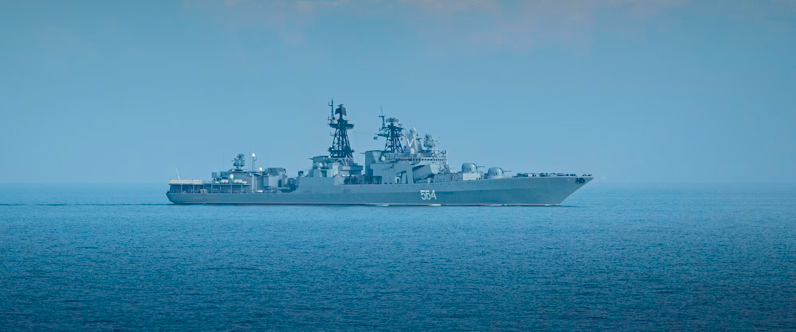 Russian Warship Sparks Tension After Firing Warning Shots Near Yacht in English Channel