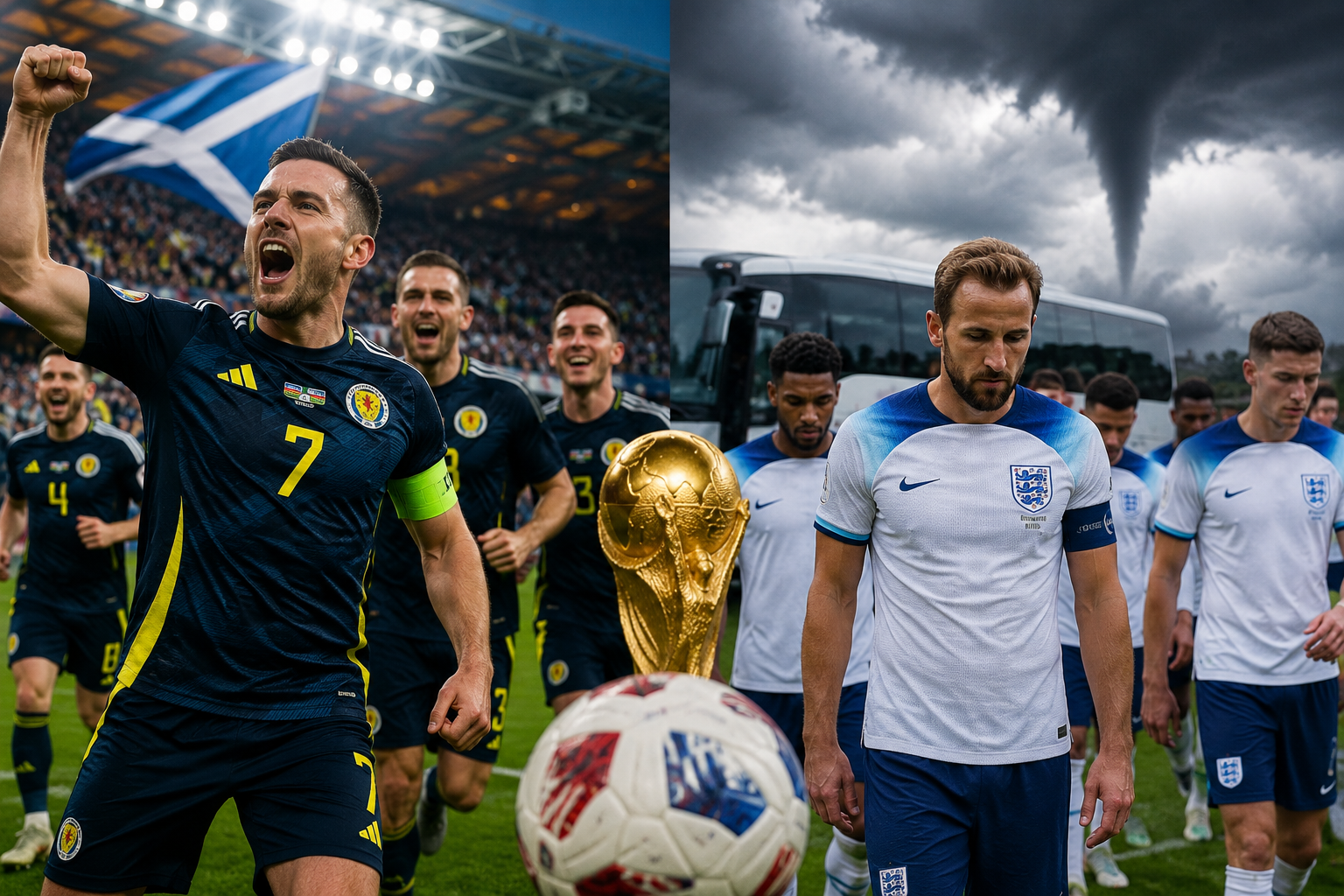 Scotland Celebrate Historic Win as England Face World Cup Challenges Ahead of Opening Match