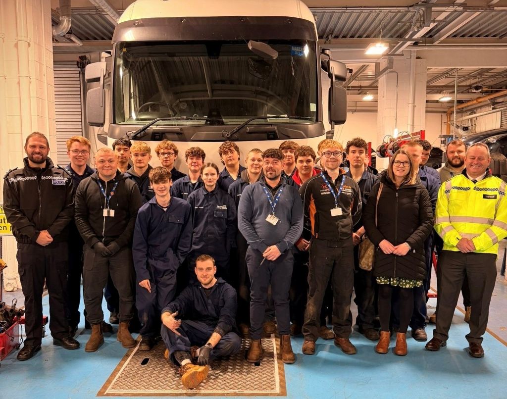 Seized vehicles helping train next generation of Cumbria’s mechanics