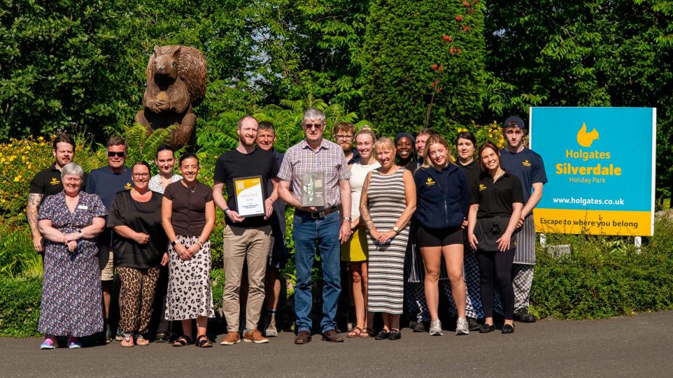 Silverdale Holiday Park Wins Top Cumbria Tourism Award.