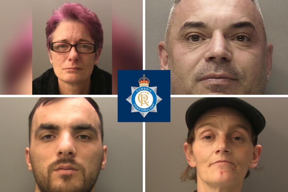 South Cumbria Courts See Wave of Criminals Jailed in March Cases