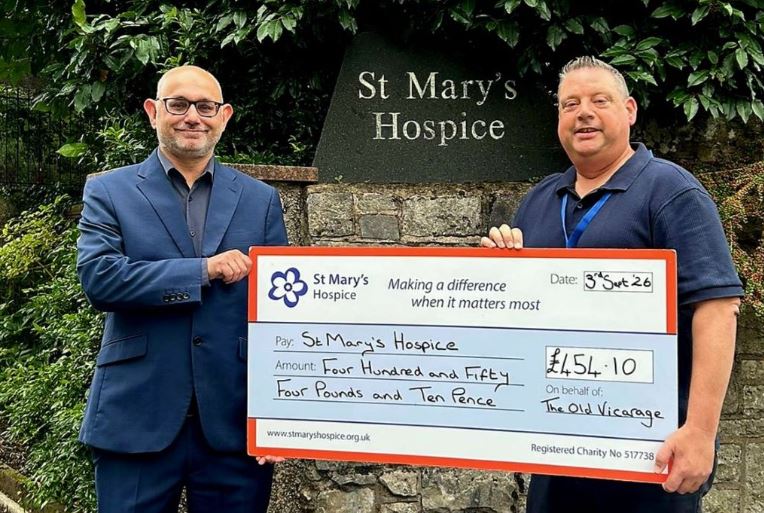 South Cumbrian Care Home Raises £804 For Two Local Charities