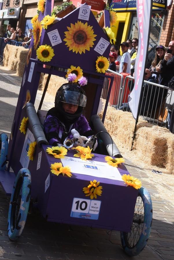St Mary’s Hospice Thanks Community For Support At Barrow Soapbox Derby.