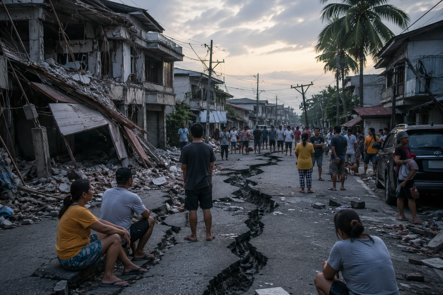 Strong Earthquake Shakes Southern Philippines, Prompting Evacuations and Safety Alerts