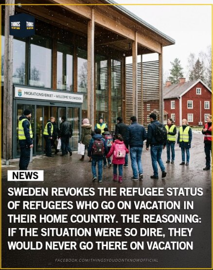Sweden Faces Controversy Over Revoking Refugee Status for Returning Home