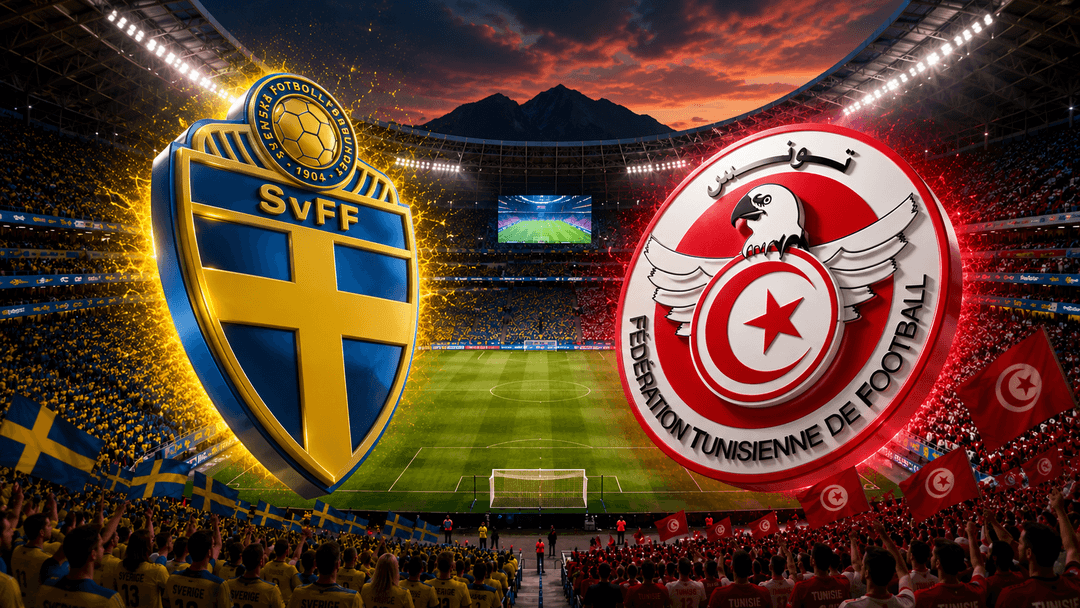 Sweden Open World Cup Campaign in Style with Dominant 5–1 Win Over Tunisia