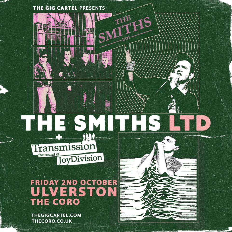 The Smiths And Joy Division Tributes Coming To The Coro.