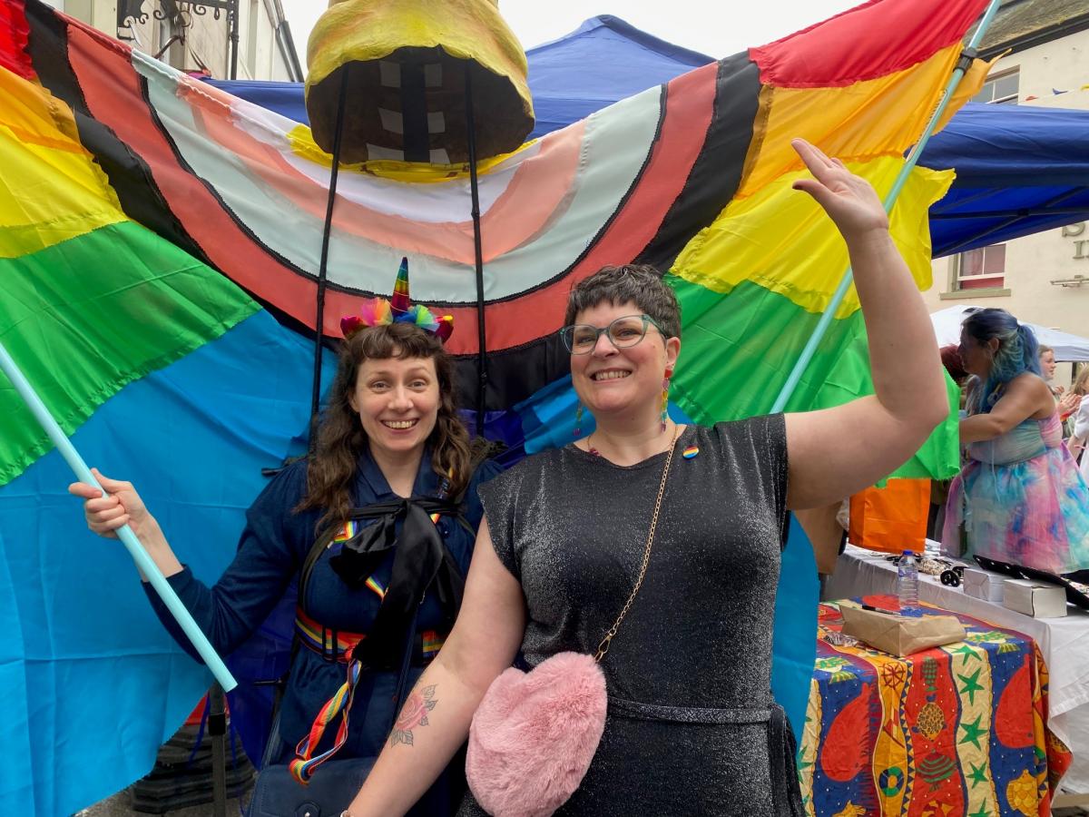 Thousands Line the Streets as Ulverston Pride Parade Marches Through Town in Colourful Celebration