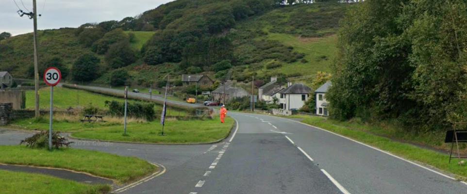 Two Taken To Hospital After VW Golf Catches Fire In Cumbria.