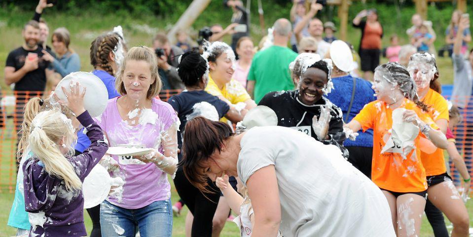 Ulverston Beats Belfast To Claim World Record In Giant Pie Fight Celebration