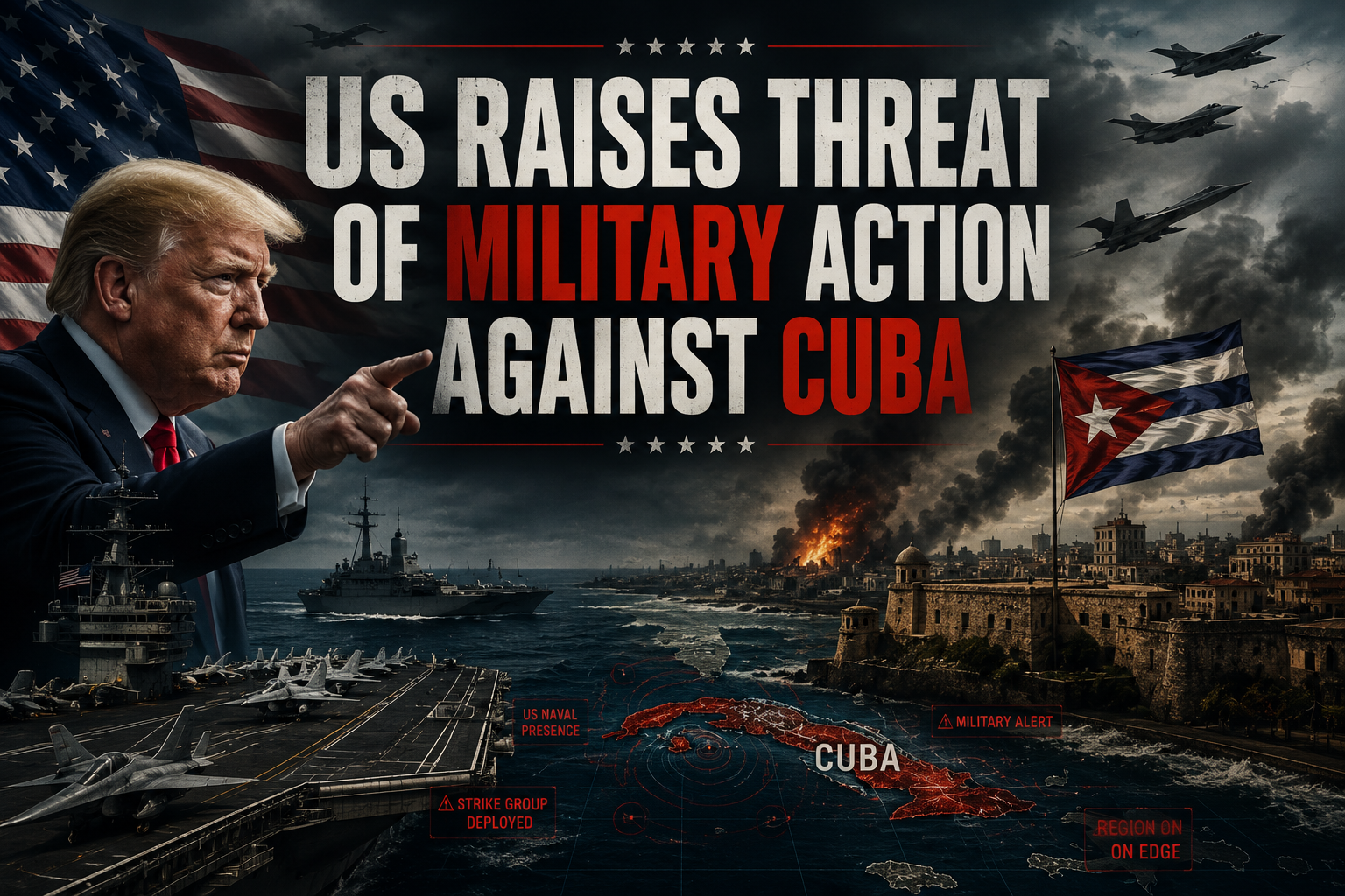 Us Warns Cuba Of Possible Military Action Amid Rising Tensions