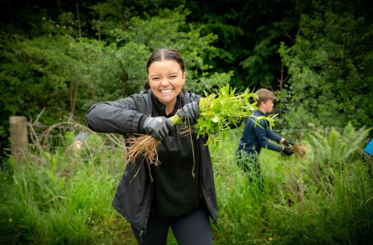 Volunteers Remove 2.9 Million Invasive Plants From West Cumbrian Rivers