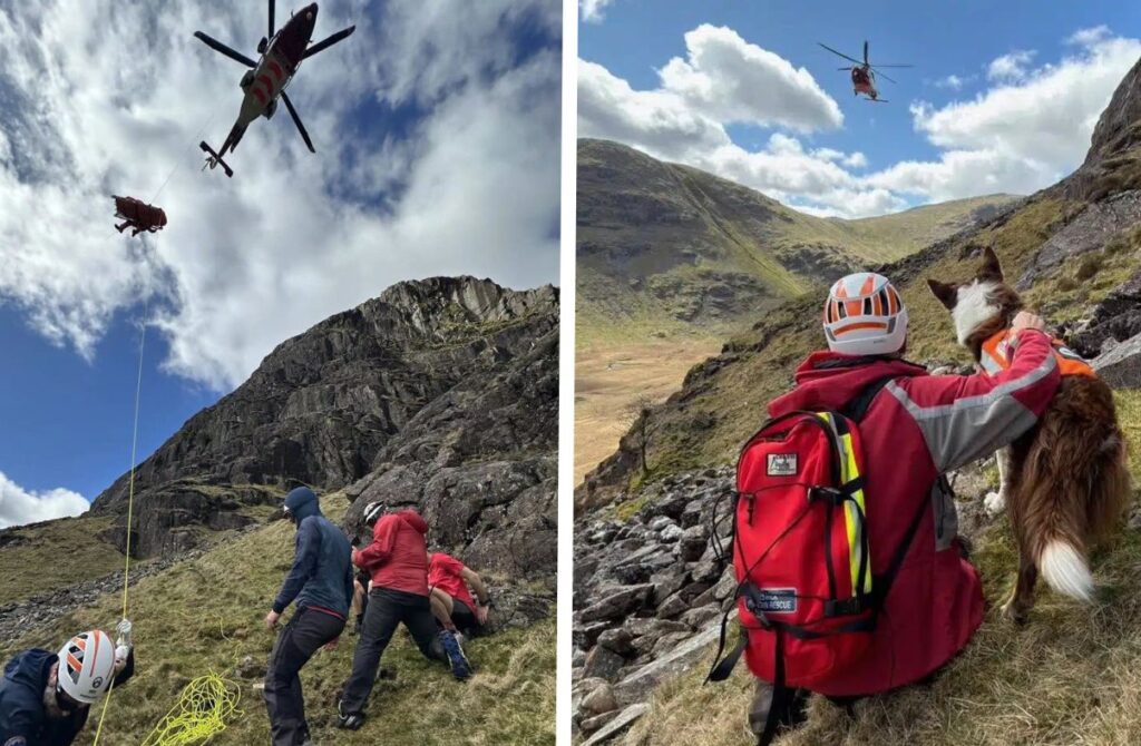 Walker Airlifted to Hospital After 50-Metre Fall in Lake District
