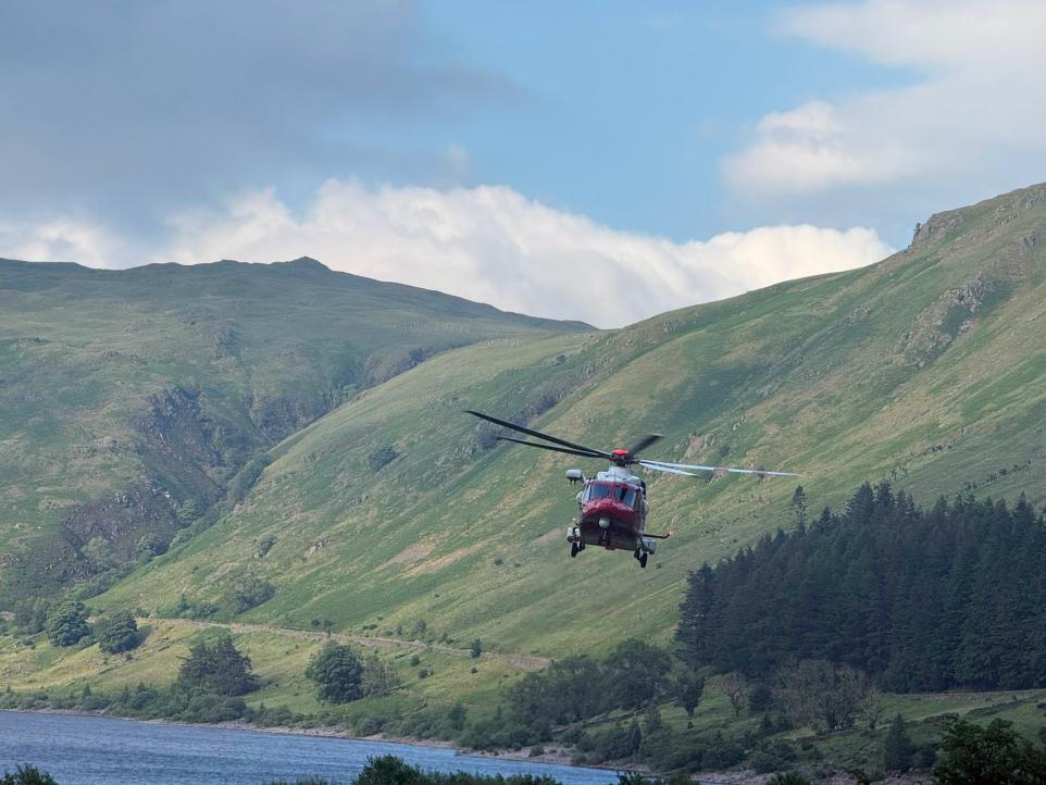 Walker Airlifted To Hospital After Becoming Ill On Lake District Hike