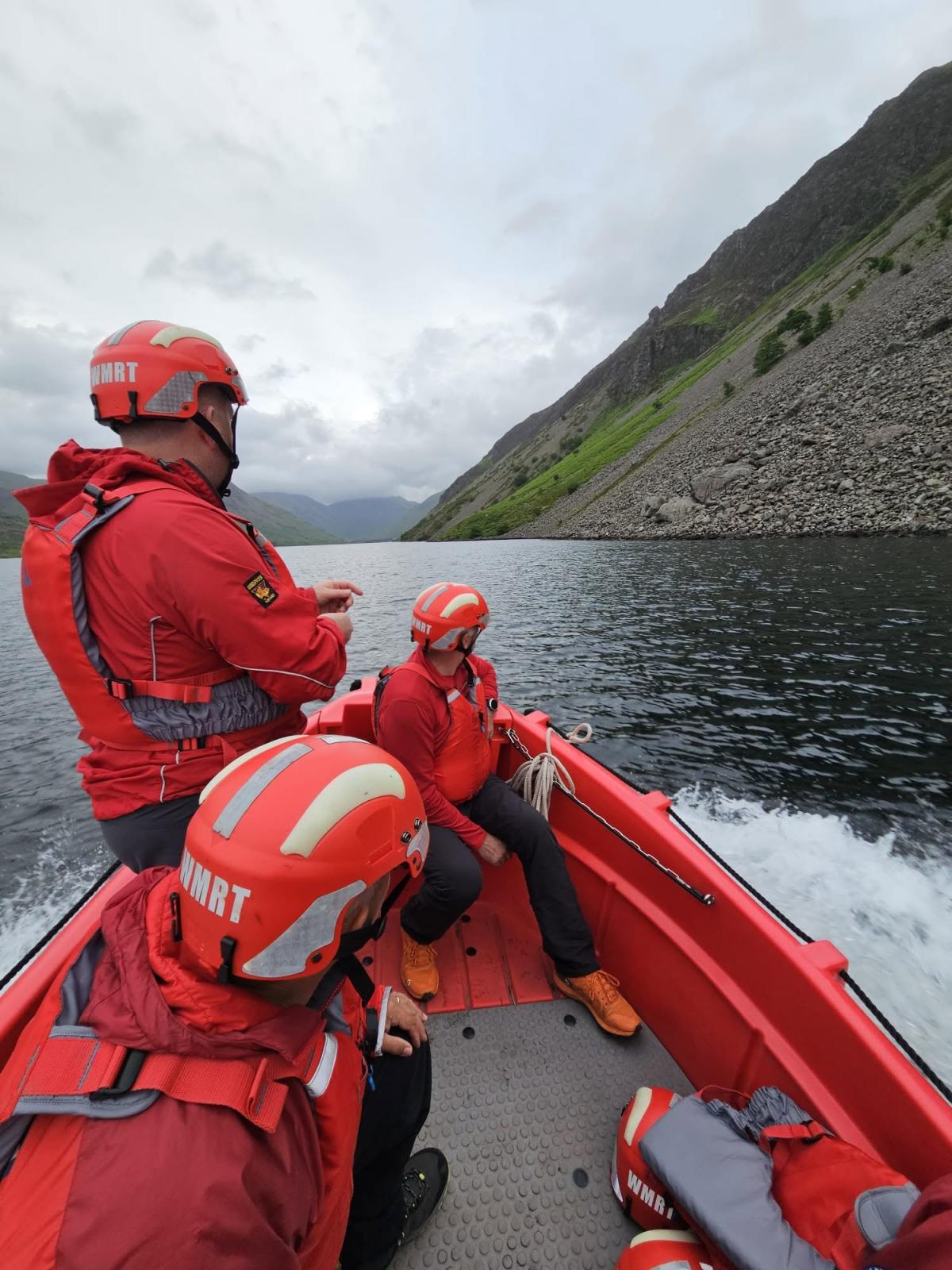 Walkers And Bernese Mountain Dogs Safely Rescued After Wastwater Mountain Ordeal