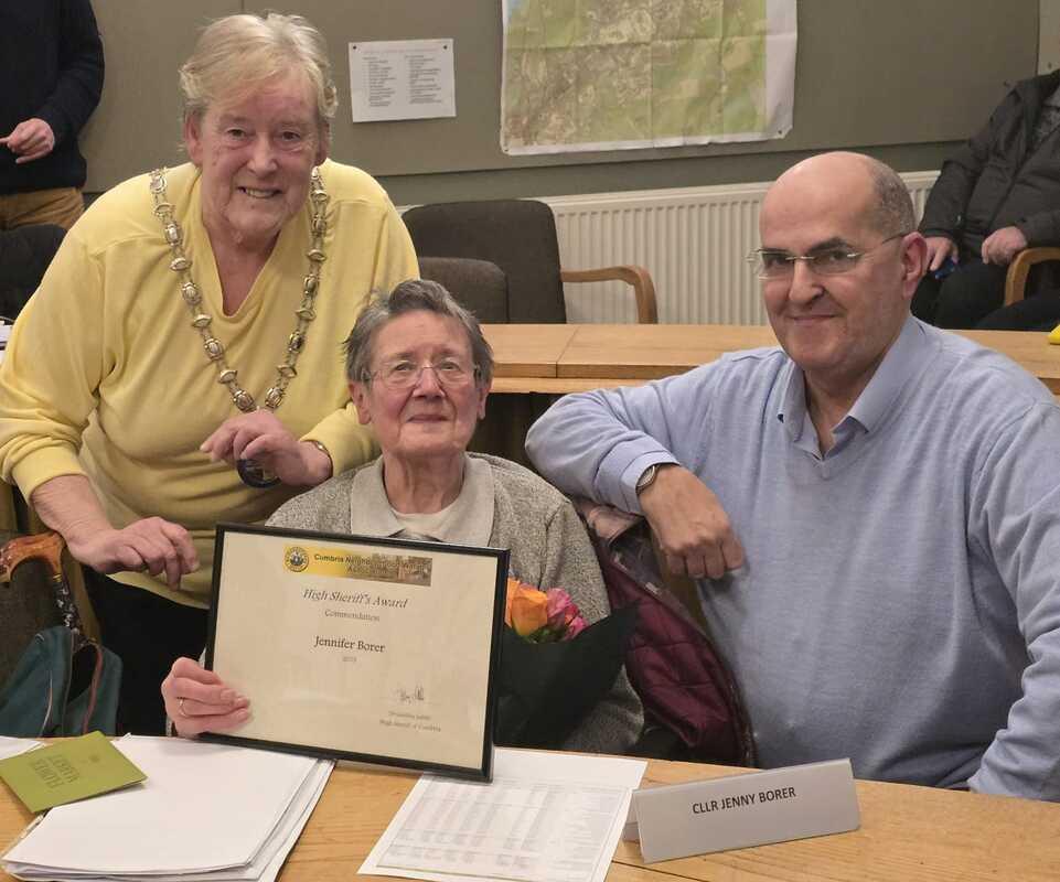 Windermere & Bowness Town Councillor Commended for Community Service