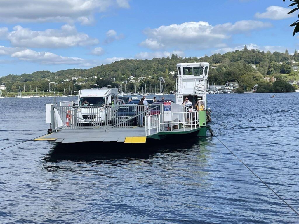 Windermere Ferry Closed to Vehicles for One Day Due to Roadworks