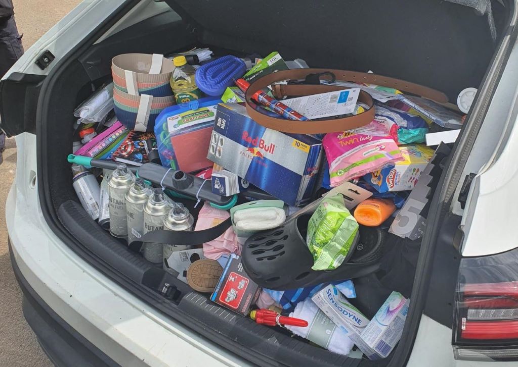 Woman Arrested After Police Discover Boot Filled With Stolen Goods