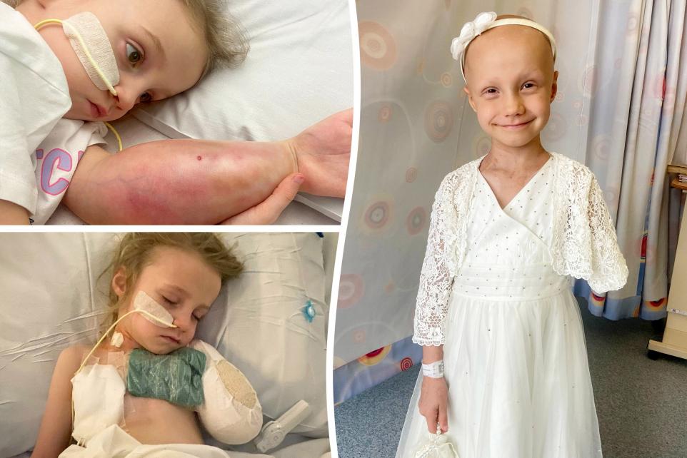 Young Girl’s ‘Sprained Arm’ Turns Out to Be Rare Cancer Family Cherishes Final Weeks Together
